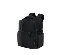 Reiserucksack SAMSONITE "BIZ2GO", Gr. B/H/T: 30cm x 40cm x 20cm, schwarz, Polyester, Rucksäcke Reiserucksack, reflektierende Details (71114435-0) schwarz