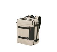 Reiserucksack SAMSONITE "CABIN PACK", Gr. B/H/T: 30cm x 40cm x 20cm, beige (natur), Polyester, Rucksäcke Reiserucksack, wasserabweisend (37391818-0) natur