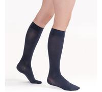 Reisestrümpfe Skysocks Cotton navy 36-37
