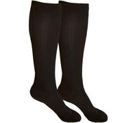 Reisestützstrümpfe XXL Gr. 45-47 schwarz, Doppelpack