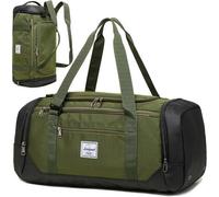 Reisetasche 40L Weekender Sporttasche Schuhfach Herren Grün