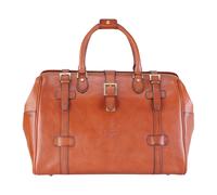 Reisetasche aus echtem Leder in Hellbraun, Vintage-Stil, für Reisen und Sport - Windsor Einheitsgröße