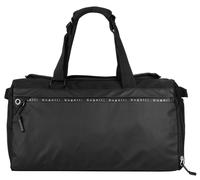 Reisetasche BUGATTI "BLANC DELIGHT", Gr. B/H/T: 43cm x 25cm x 19cm onesize, schwarz, Kunstfaser, leicht glänzend, unifarben, Taschen Reisetasche (97872426-0) schwarz