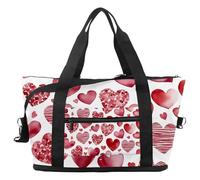 Reisetasche für den Winter, Wald, Hirsch, erweiterbar, Wochenende, Übernachtung, wasserdicht, Sport, Fitnessstudio, Tragetasche, Krankenhaustasche, Mehrfarbig 6, Eine Größe, Reisetasche