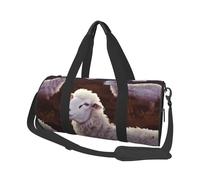 Reisetasche, leicht, für Wochenend/Übernachtung, Zebra-Design, Sporttasche, Turn-Rucksack mit verstellbarem Riemen, Krankenhaus-Tasche, faltbar, Gepäcktasche für Damen und Herren, schaf, Einheitsgröße