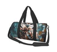 Reisetasche, leicht, für Wochenendausflüge, Übernachtungstasche, Tier-Design, Zebra-Design, Sporttasche, Turn-Rucksack mit verstellbarem Riemen, Krankenhaus-Tasche, faltbar, Gepäcktasche für Damen und