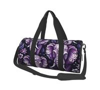 Reisetasche, leicht, Handgepäck, Wochenendtasche, Übernachtungstasche, Chemie-Druck, Sporttasche, Turn-Rucksack mit verstellbarem Riemen, Krankenhaustasche, faltbare Gepäcktasche für Damen und Herren