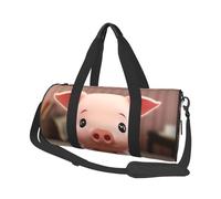 Reisetasche, leicht, Handgepäck, Wochenendtasche, Übernachtungstasche, Eiffelturm mit rotem Regenschirm, Sporttasche, Turnrucksack mit verstellbarem Riemen, Krankenhaustasche, faltbare Gepäcktasche