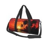 Reisetasche, leicht, Handgepäck, Wochenendtasche, Übernachtungstasche, Eiffelturm mit rotem Regenschirm, Sporttasche, Turnrucksack mit verstellbarem Riemen, Krankenhaustasche, faltbare Gepäcktasche