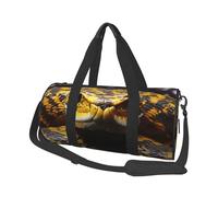 Reisetasche, leicht, Handgepäck, Wochenendtasche, Übernachtungstasche, Eiffelturm mit rotem Regenschirm, Sporttasche, Turnrucksack mit verstellbarem Riemen, Krankenhaustasche, faltbare Gepäcktasche