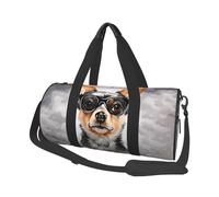 Reisetasche, leicht, Handgepäck, Wochenendtasche, Übernachtungstasche, Krone, Frosch, Sporttasche, Turn-Rucksack mit verstellbarem Riemen, Krankenhaustasche, faltbare Gepäcktasche für Damen und Herren