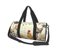 Reisetasche, leicht, Handgepäck, Wochenendtasche, Übernachtungstasche, Schmetterling auf Gänseblümchen, Sporttasche, Sporttasche, Turn-Rucksack mit verstellbarem Riemen, Krankenhaustasche, faltbare