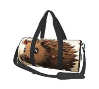 Reisetasche, leicht, Handgepäck, Wochenendtasche, Übernachtungstasche, Tier-Giraffen-Druck, Sporttasche, Turn-Rucksack mit verstellbarem Riemen, Krankenhaus-Tasche, faltbare Gepäcktasche für Damen und