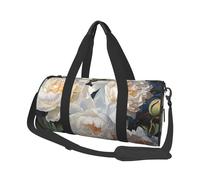 Reisetasche, leicht, Handgepäck, Wochenendtasche, Übernachtungstasche, Tier-Giraffen-Druck, Sporttasche, Turn-Rucksack mit verstellbarem Riemen, Krankenhaus-Tasche, faltbare Gepäcktasche für Damen und