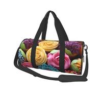 Reisetasche, leicht, tragbar, Wochenendtasche, Übernachtungstasche, Pinguin mit Brille, Sporttasche, Turnrucksack mit verstellbarem Riemen, Krankenhaustasche, faltbare Gepäcktasche für Damen und