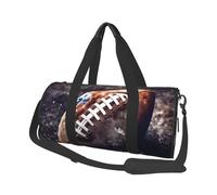 Reisetasche, leicht, tragbar, Wochenendtasche, Übernachtungstasche, schwarzer Roboter, Sporttasche, Turn-Rucksack mit verstellbarem Riemen, Krankenhaustasche, faltbare Gepäcktasche für Damen und