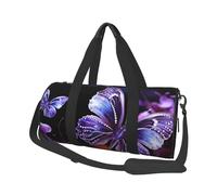 Reisetasche, leicht, tragbar, Wochenendtasche, Übernachtungstasche, schwarzer Roboter, Sporttasche, Turn-Rucksack mit verstellbarem Riemen, Krankenhaustasche, faltbare Gepäcktasche für Damen und