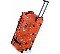 Reisetasche mit Rollen 80 Liter Volumen - Reise-Trolley mit großem Hauptfach Weichgepäck Weekender Saunatasche Pigeon XXL