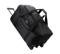 Reisetasche mit Rollen, tragbarer Mehrzweck-Koffer, Spinnerrad, Gepäcktasche for sportliche Männer, Geschäftsreisen, Reisen, Picknick(Black)