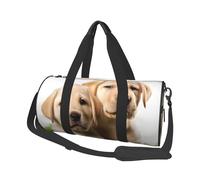 Reisetasche mit Schuhfach, leicht, Wochenendtasche, lustiger Labrador, Welpen, Hund, Yoga, Fitnessstudio, Sporttasche für Männer und Frauen