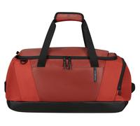 Reisetasche SAMSONITE "ARMOX", Gr. B/H/T: 55cm x 28cm x 33cm, braun (rust), Polyester, Taschen Reisetasche, Duffle S personalisierbar als Rucksack tragbar (28425444-0) rust