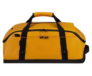 Reisetasche SAMSONITE "ECODIVER DUFFLE S", Gr. B/H/T: 55cm x 23cm x 31cm, gelb, Nylon, Polyester, unifarben, Taschen Reisetasche, Weekender Reisetasche Sporttasche mit Rucksackfunktion (14934463-0) ge