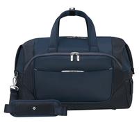 Reisetasche SAMSONITE "RE-LITE", Damen, Gr. B/H/T: 48cm x 34cm x 25cm, blau (midnight blau), Polyester, Taschen Reisetasche, Duffle Weekender Overnighter mit Packwürfel (31358034-0) midnight blau