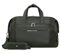 Reisetasche SAMSONITE "RE-LITE", Gr. B/H/T: 48cm x 34cm x 25cm, grün (climbing ivy), Polyester, Taschen Reisetasche, Duffle Weekender Overnighter mit Packwürfel (95381407-0) climbing ivy