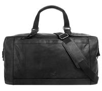 Reisetasche SANSIBAR Gr. B/H/T: 47 cm x 26 cm x 24 cm onesize, schwarz Taschen Reisetaschen echt Leder (97912331-0)