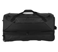 Travelite Basics Rollenreisetasche schwarz, Plane, 38 x 70 x 37cm