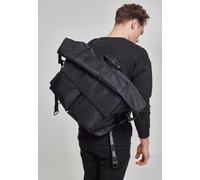 Reisetasche URBAN CLASSICS "Urban Classics Unisex Nylon XXL Traveller Bag", Gr. onesize, schwarz (schwarz, schwarz), 100% Polyamid, unifarben, Taschen Reisetasche (21068229-0) schwarz, schwarz