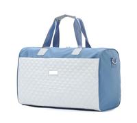 Reisetasche Weekender Paket Frauen mit Kulturbeutel Handgepäck Übernachtungstaschen Gym Duffel Mommy Hospital(Blue)