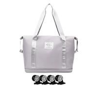 Reisetaschen Mit Rollen - Große Kapazität Trolley Tasche, Leichtlauf Rollen System, Robustes Material, Verstellbarer Ziehgriff | Komfortabler Transport mit langlebiger Verarbeitung für Urlaub Geschäft