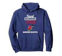 Reisewarnung Jordan Gefährliche Schöne Jordanier stolz Pullover Hoodie, Unisex für Erwachsene, Marineblau, S