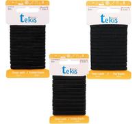 Reißfeste Gummiband Gummibänder Zum Nähen Breit 5 mm & 6 mm & 8 mm 15 Meter Schwarz Stark Gummilitze für Hosengummi Haushalt DIY Handwerk Stoffe Zum Nahen