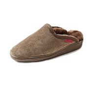 Reissner Lammfelle Hausschuhe MALTA Merino Lammfell Pantoffel Größe 48 Farbe braun