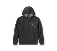 Reissue Willie G™ Skull Zip Front Hoodie Herren Sweatshirt, L L grau