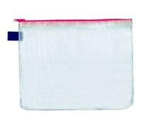 Reissverschluss-Beutel B6, mit Zip, rot, 2 Stück