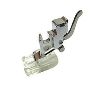 Reißverschlussfuß (nahtverdeckter) transparenter Nähfuß + Nähfußhalter für Necchi 270/524/559 Nähmaschine