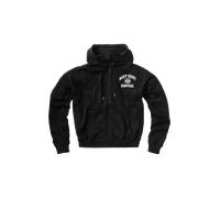 Reißverschlusshoodie West Coast Choppers Iron Oversized SchwarzL Schwarz
