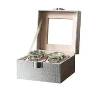 REITINGE Luxuriöse High End Aufbewahrungsbox für Uhren aus Verbundwerkstoff, mehrere Farboptionen, Schmuck Organizer, klares Fenster, Heimgebrauch, Uhrengehäuse mit Mehreren Fächern
