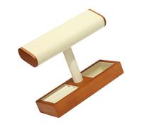 REITINGE Massivholz T Rod Schmuckständer Organizer, Holz T Rod Schmuck Organizer, Ständerhalter für Armbänder und Haarbänder, Ringe, Lagerregal