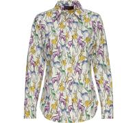 REITMAYER Bluse mit Hirsch Motiv Weiß/Bunt (Größe: 42) 42 weiß