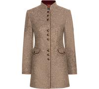 REITMAYER Gehrock mit Stehkragen Beige/Rot (Größe: 38) 38 beige