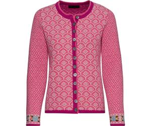 REITMAYER Jacquard-Strickjacke Pink (Größe: 44)