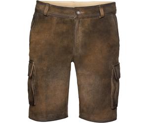 REITMAYER Kurze Cargo-Lederhose Braun (Größe: 48) 48 braun