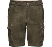 REITMAYER Kurze Cargo-Lederhose Oliv (Größe: 54) 54 grün