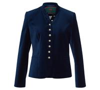 REITMAYER Kurze Samtjacke Dunkelblau (Größe: 44) 44 blau