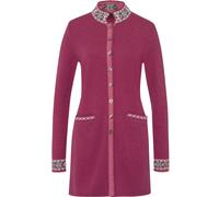 REITMAYER Lange Strickjacke mit Jacquard-Muster Pink (Größe: 34) 34 pink