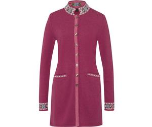 REITMAYER Lange Strickjacke mit Jacquard-Muster Pink (Größe: 38) 38 pink